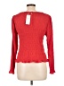 M&S 100% Polyester Red Long Sleeve Top Size 12 - photo 2
