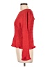 M&S 100% Polyester Red Long Sleeve Top Size 12 - photo 5