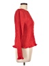 M&S 100% Polyester Red Long Sleeve Top Size 12 - photo 4