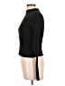 Zara 100% Cotton Black Turtleneck Sweater Size L - photo 5