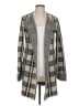 JJ Perfection Plaid Gray Cardigan Size L - photo 1