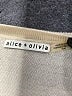Alice + Olivia 100% Wool Stars Gold Wool Pullover Sweater Size M - photo 7