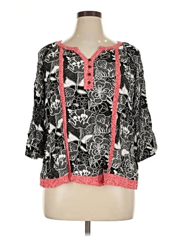 Westbound 3/4 Sleeve Blouse (view 1)