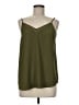 1.State 100% Polyester Green Sleeveless Blouse Size M - photo 1