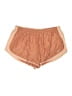 Nike 100% Polyester Color Block Orange Athletic Shorts Size 3X - photo 1