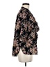 Denim & Supply Ralph Lauren 100% Cotton Floral Black 3/4 Sleeve Blouse Size M - photo 4
