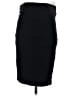 Storq Solid Black Ivory Casual Skirt Size P - photo 2