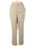Woman Within 100% Cotton Solid Tan Khakis Size 20W - photo 1