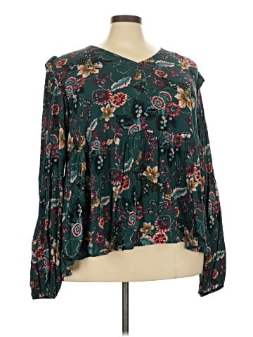 Westbound Long Sleeve Blouse (view 1)