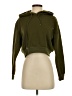 Shein 100% Polyester Green Pullover Hoodie Size S - photo 1