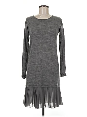 Wrap Wool Dress (view 1)