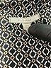 Pleione 100% Polyester Polka Dots Gray 3/4 Sleeve Blouse Size L - photo 7