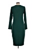 Torrid Solid Green Casual Dress Size Lg Plus (0) - photo 2