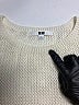 Uniqlo Ivory Pullover Sweater Size L - photo 3