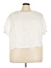 Assorted Brands White Short Sleeve Top Size 4X (estimated) - photo 1