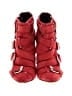 Giuseppe Zanotti Red Ankle Boots Size EU 39 - photo 2