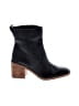 Zodiac 100% Leather Black Ankle Boots Size 5 - photo 1