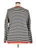 Assorted Brands 100% Cotton Stripes Black Pullover Sweater Size 2X - photo 2