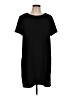 Bobeau Solid Black Casual Dress Size L - photo 1