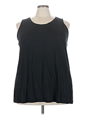 LOGO by Lori Goldstein Sleeveless T-Shirt (view 1)