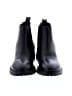 Steve Madden 100% Leather Black Ankle Boots Size 7 1/2 - photo 2