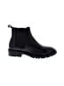 Steve Madden 100% Leather Black Ankle Boots Size 7 1/2 - photo 1