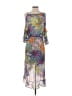 Assorted Brands Tropical Purple Cocktail Dress Size 1 - photo 2