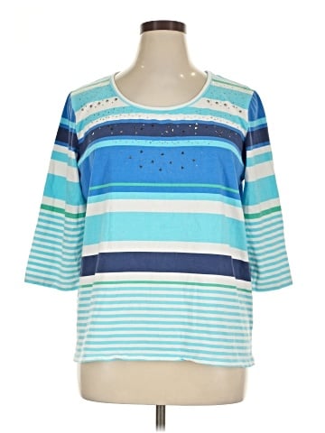Onque 3/4 Sleeve Top (view 1)