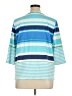 Onque Blue 3/4 Sleeve Top Size 1X - photo 2