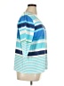 Onque Blue 3/4 Sleeve Top Size 1X - photo 4