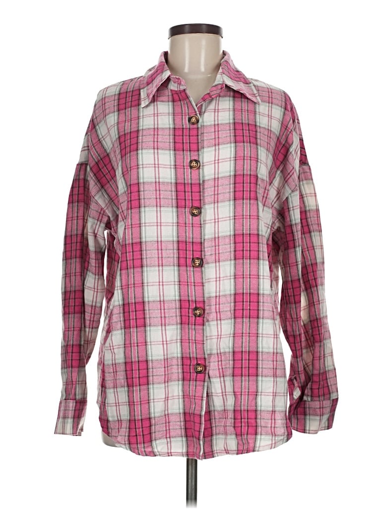 Fantaslook Long Sleeve Blouse In Pink