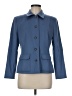 Ann Taylor LOFT Solid Blue Wool Blazer Size 8 - photo 1