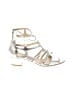 Jimmy Choo Metallic Silver Sandals Size EU 38 1/2 - photo 1