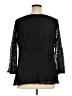 Lola P. Black 3/4 Sleeve Blouse Size 1X - photo 2