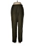 Ann Taylor 100% Silk Solid Green Silk Pants Size 6 - photo 1