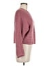 Ann Taylor Solid Pink Pullover Sweater Size M - photo 4