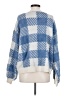 VICI Checkered-gingham Blue Pullover Sweater Size S - photo 2
