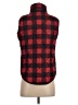 U.S. Polo Assn. 100% Polyester Plaid Red Vest Size S - photo 2