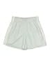 Adidas 100% Polyester Solid Silver Athletic Shorts Size M - photo 1
