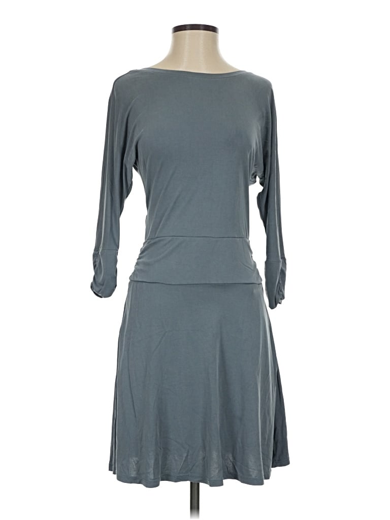 Pre-owned Prana Casual Dress In Gray
