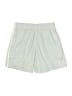 Adidas 100% Polyester Solid Silver Athletic Shorts Size M - photo 2