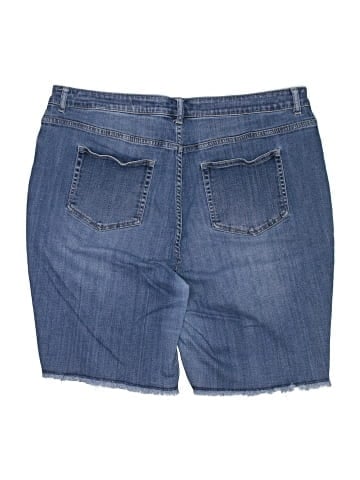 LOGO by Lori Goldstein Denim Shorts (view 2)