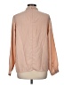 Monki 100% Polyester Pink Long Sleeve Blouse Size M - photo 2