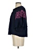 Bobi BLACK Blue 3/4 Sleeve Blouse Size S (estimated) - photo 5