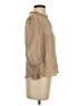 Amanda Uprichard 100% Silk Tan Blouse Size P (petite) - photo 4