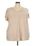 Torrid Tan Short Sleeve T-Shirt Size 4X Plus (4) - photo 1
