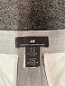 H&M Chevron-herringbone Gray Dress Pants Size 29 waist - photo 7