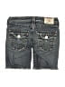 True Religion Blue Denim Shorts Size 24 waist - photo 2