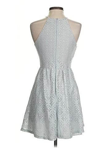 Aqua Cocktail Dress (view 2)