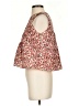 TCEC Red Sleeveless Blouse Size S - photo 5